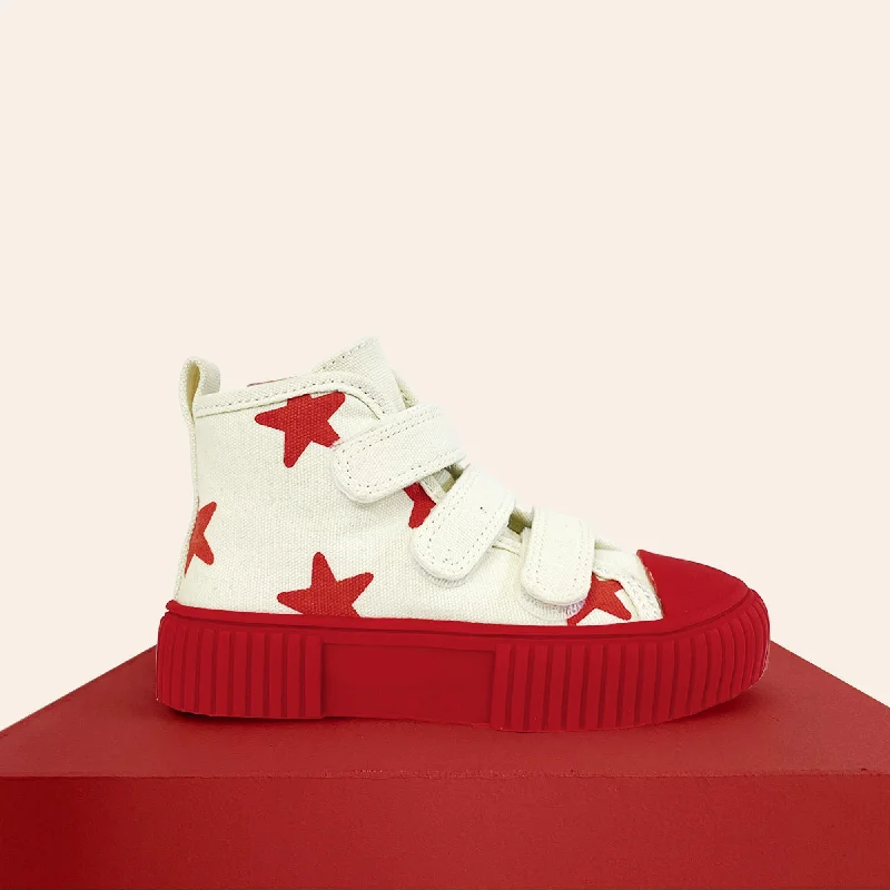 Piccolini x By Billie High Top- Red Star