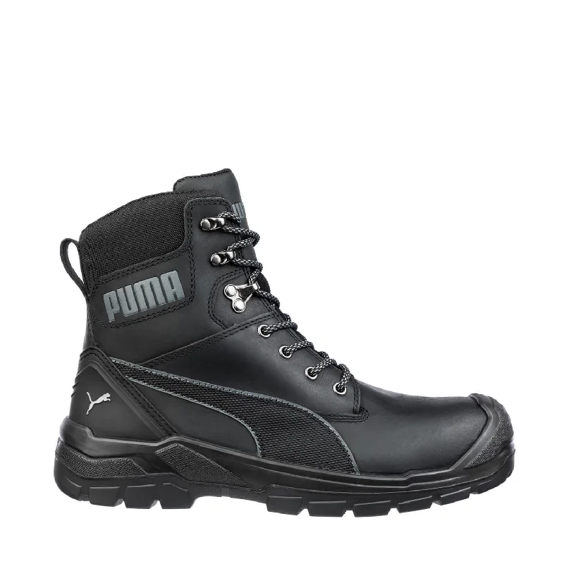Men's electrical - hazard resistant work & safety boots with composite toeConquest CTX Men's Composite-Toe Boot WP Black