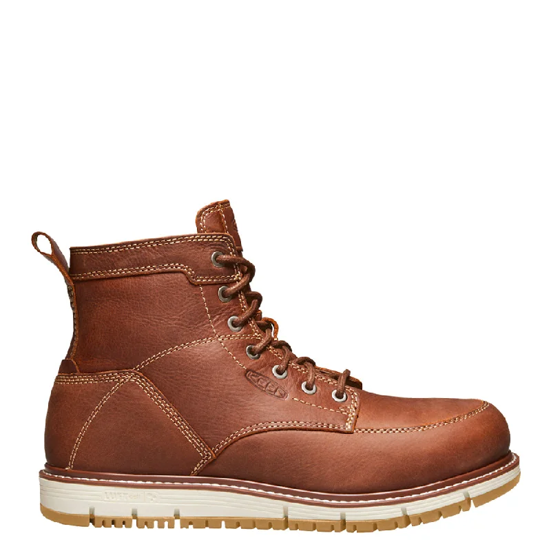 Men's chemical - resistant work & safety boots for laboratory useKEEN Utility Men's San Jose 6" Aluminum Toe Work Boot