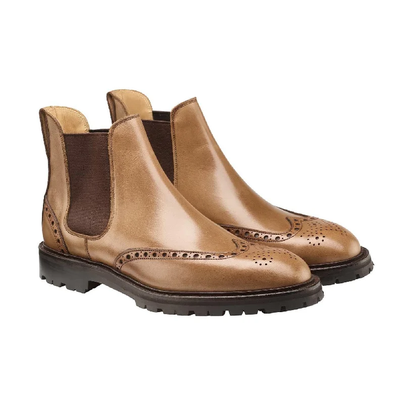 Men's anti - slip Chelsea boots with a durable rubber sole for safetyHarris Sand Hurricane Hide Men's anti - slip Chelsea boots with a durable rubber sole for safetyHarris Sand Hurricane Hide