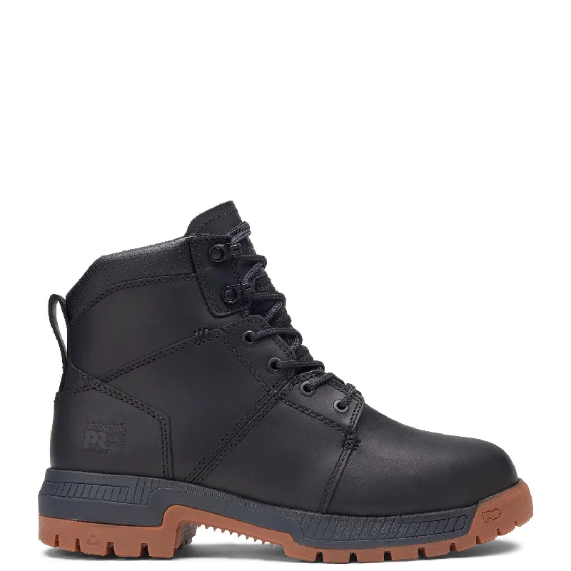 Men's work & safety boots with a gusseted tongue to keep out debrisTimberland PRO® Men's Montauk 6" Steel Toe Work Boot Men's work & safety boots with a gusseted tongue to keep out debrisTimberland PRO® Men's Montauk 6" Steel Toe Work Boot