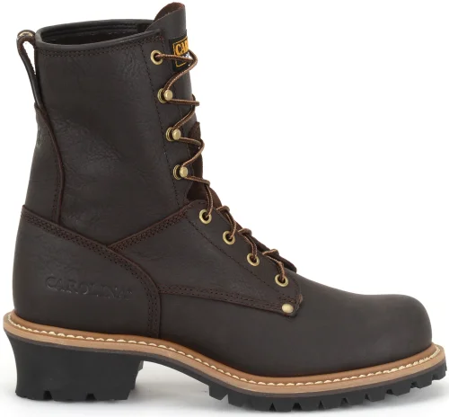 Men's breathable mesh - lined work & safety boots for hot weatherCAROLINA ELM 1821 8" BRIAR PITSTOP LOGGER BOOT Men's breathable mesh - lined work & safety boots for hot weatherCAROLINA ELM 1821 8" BRIAR PITSTOP LOGGER BOOT