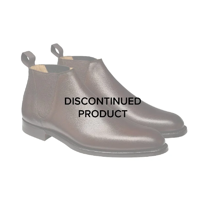 Men's odor - resistant Chelsea boots with a special liningCranton Dark Brown Pebble Grain Men's odor - resistant Chelsea boots with a special liningCranton Dark Brown Pebble Grain
