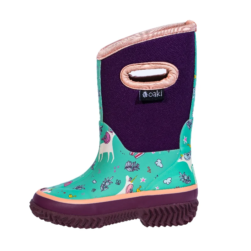 Men's shearling - lined suede snow bootsSnooty Unicorn Neoprene Rain/Snow Boots