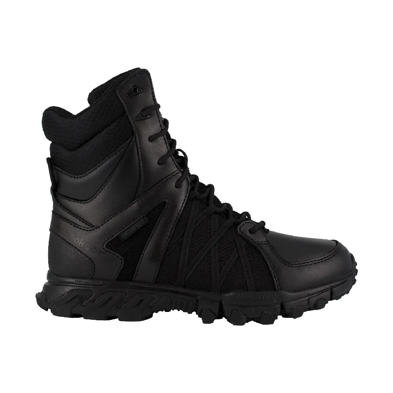 Men's work & safety boots with a toe cap made of aluminum alloyTrailgrip 8 Inch Soft-Toe Waterproof Insulated Side Zip Tactical Boot Black