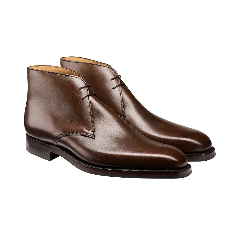 Men's waterproof leather chukka boots for wet weather conditionsTetbury Dark Brown Wax Calf Men's waterproof leather chukka boots for wet weather conditionsTetbury Dark Brown Wax Calf