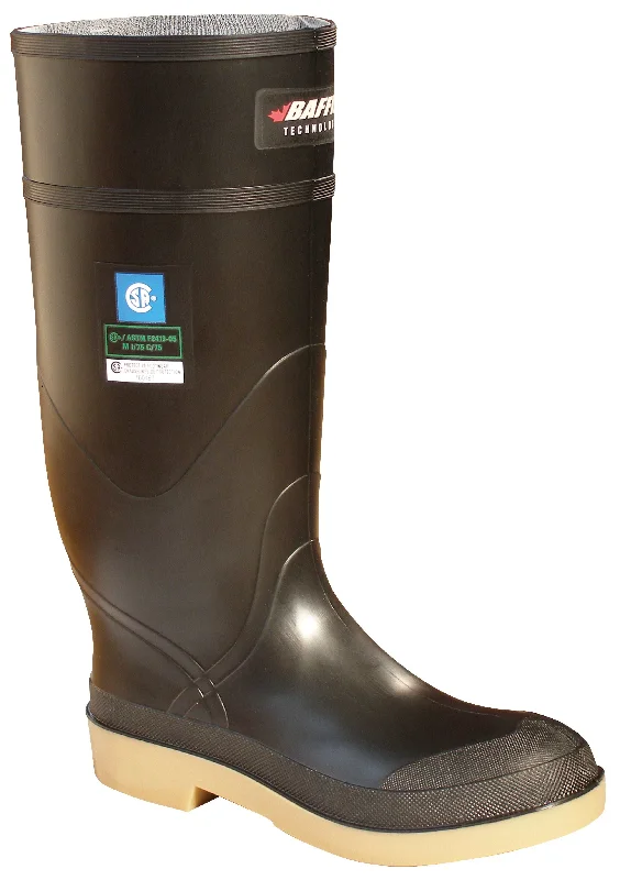 Gripper Black Boots with Steel Toe | 15"