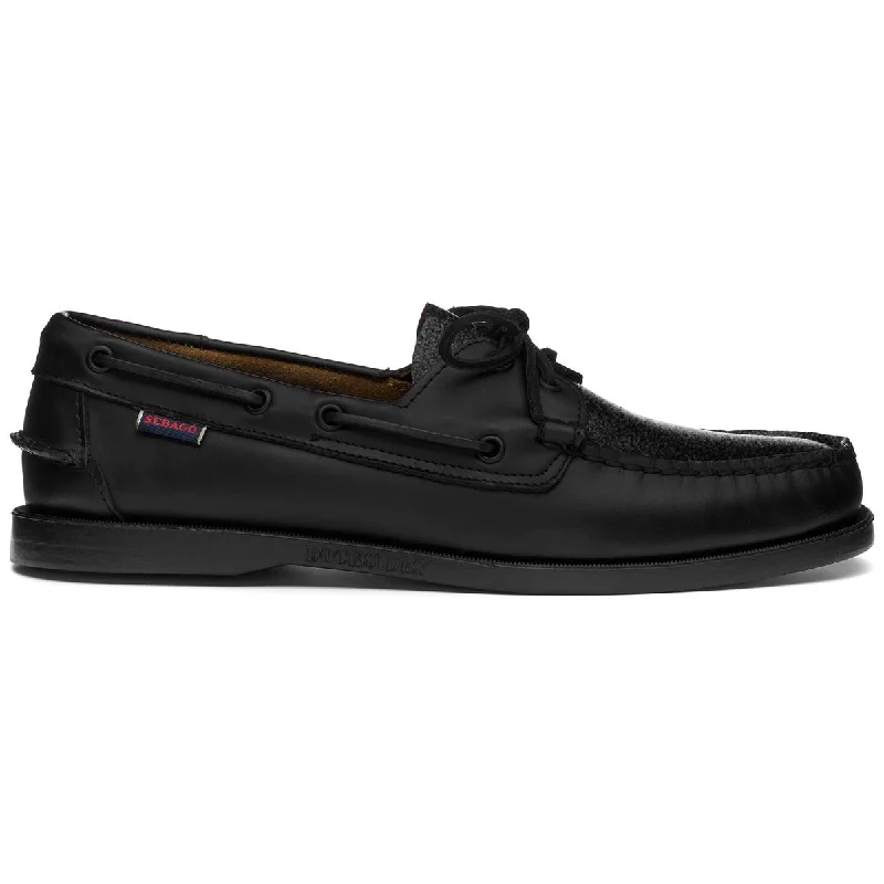 Suede men's boat shoes for a softer texture Suede men's boat shoes for a softer texture Suede men's boat shoes for a softer texture Suede men's boat shoes for a softer texturePortland Vamp Glitter - Black