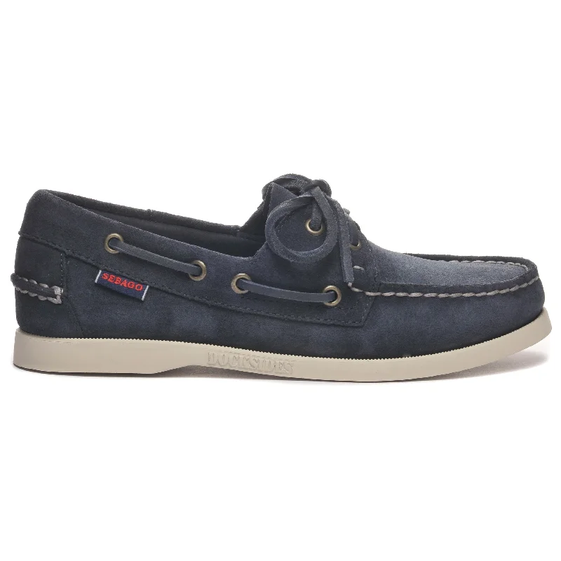 Men's boat shoes with a perforated design for ventilation Men's boat shoes with a perforated design for ventilation Men's boat shoes with a perforated design for ventilation Men's boat shoes with a perforated design for ventilationPortland Roughout - Blue Universe