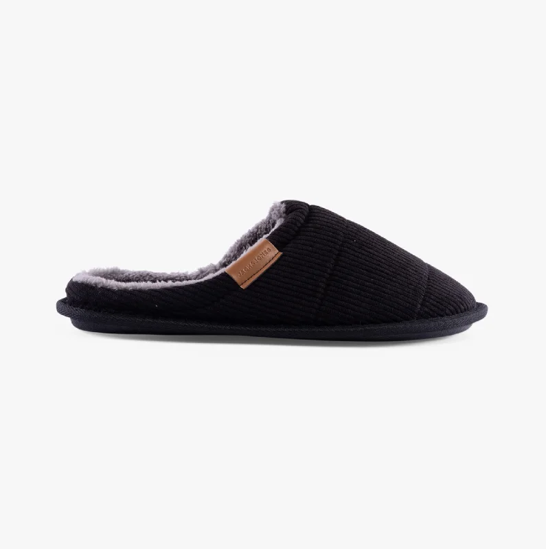 Men's slippers with a removable insole for cleaning Men's slippers with a removable insole for cleaning Jack & Jones CORDIE Mens Mule Slippers Anthracite Men's slippers with a removable insole for cleaning Men's slippers with a removable insole for cleaning Jack & Jones CORDIE Mens Mule Slippers Anthracite