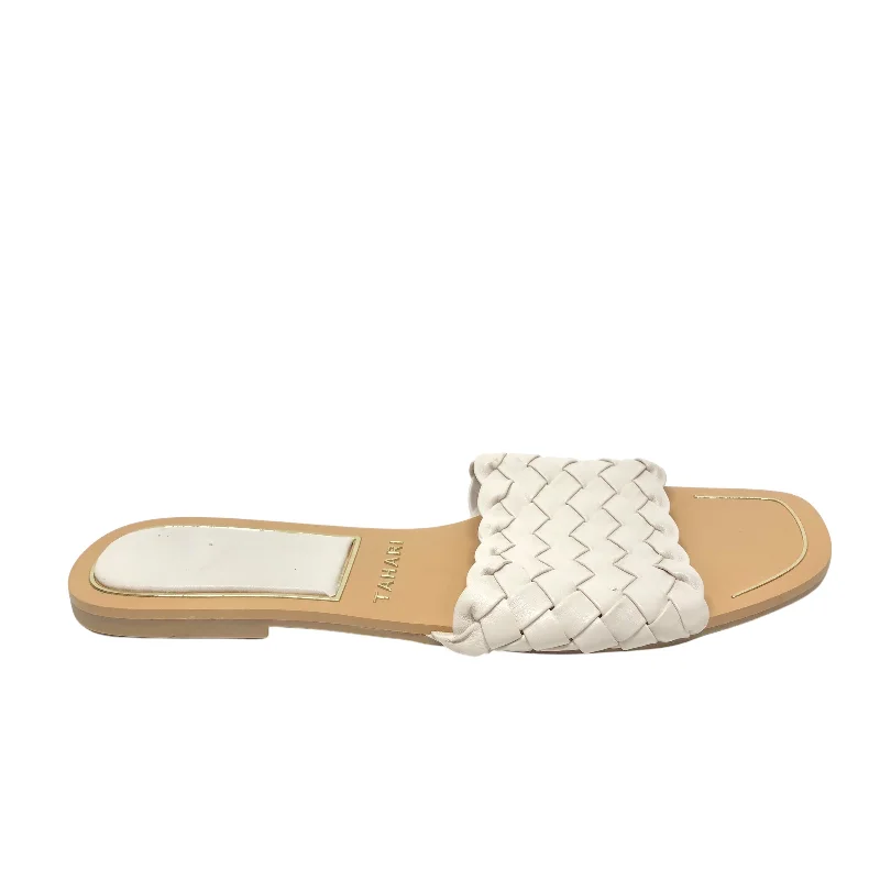 Men's sandals with a flexible sole for easy movement Men's sandals with a flexible sole for easy movement Men's sandals with a flexible sole for easy movement Sandals Flats By Tahari By Arthur Levine In Ivory, Size: 8 Men's sandals with a flexible sole for easy movement Men's sandals with a flexible sole for easy movement Men's sandals with a flexible sole for easy movement Sandals Flats By Tahari By Arthur Levine In Ivory, Size: 8