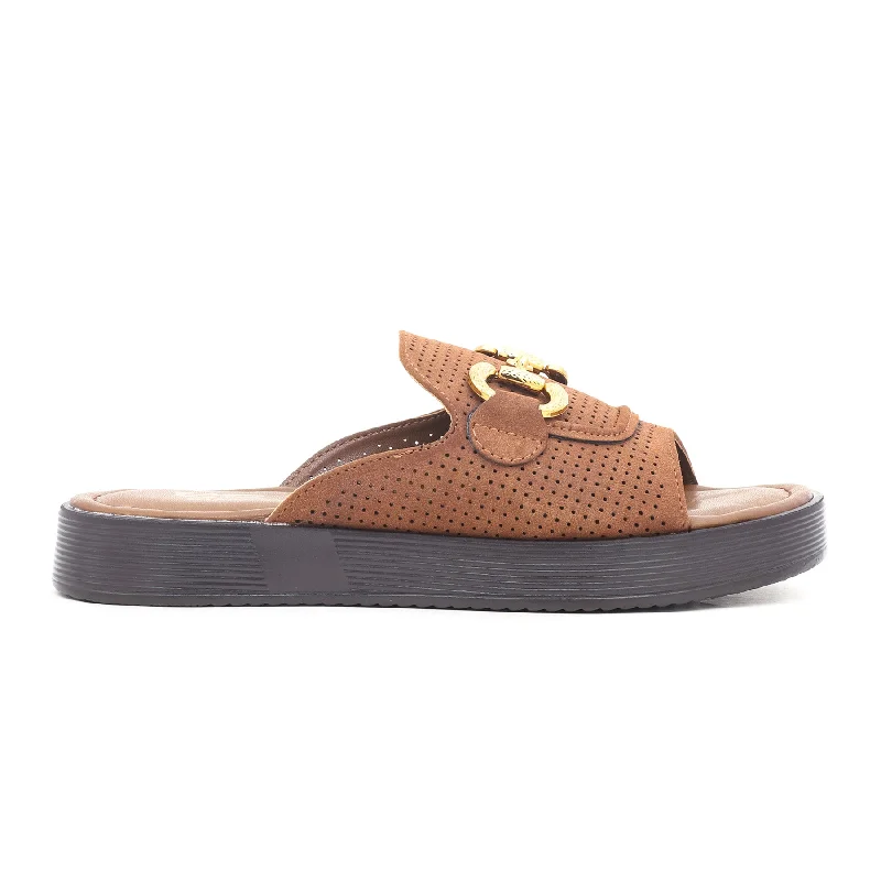 Men's slippers with a stretchy side panel for a better fit Men's slippers with a stretchy side panel for a better fit Brown Formal Slipper FR7994 Men's slippers with a stretchy side panel for a better fit Men's slippers with a stretchy side panel for a better fit Brown Formal Slipper FR7994
