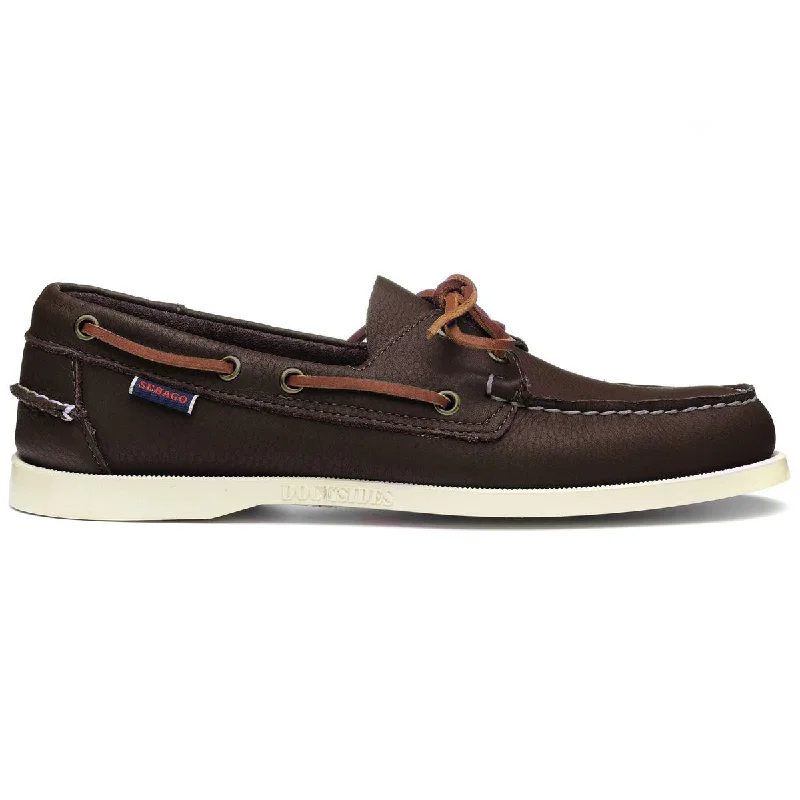 Suede men's boat shoes for a softer texture Suede men's boat shoes for a softer texture Suede men's boat shoes for a softer texture Portland Martellato - Dark Brown