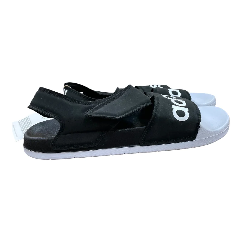 Men's sandals with a buckle closure Men's sandals with a buckle closure Men's sandals with a buckle closure Black & White Sandals Sport By Adidas, Size: 11 Men's sandals with a buckle closure Men's sandals with a buckle closure Men's sandals with a buckle closure Black & White Sandals Sport By Adidas, Size: 11