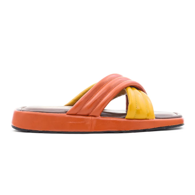 Leather men's slippers with a mule style Leather men's slippers with a mule style Mustard Formal Slipper FR7875 Leather men's slippers with a mule style Leather men's slippers with a mule style Mustard Formal Slipper FR7875