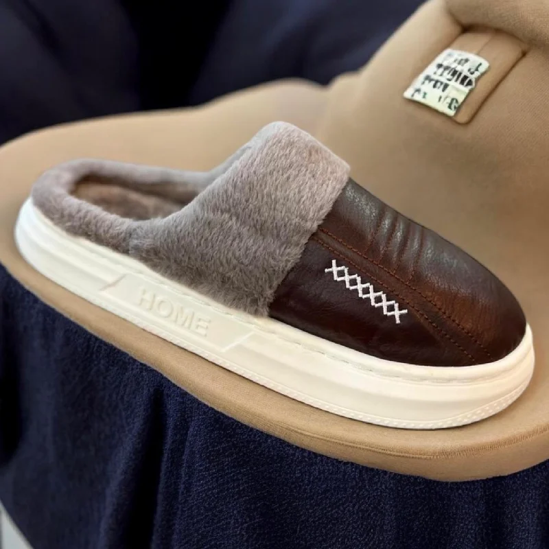 Men's slippers with a soft, flexible sole Men's slippers with a soft, flexible sole Men leather half shoes Men's slippers with a soft, flexible sole Men's slippers with a soft, flexible sole Men leather half shoes