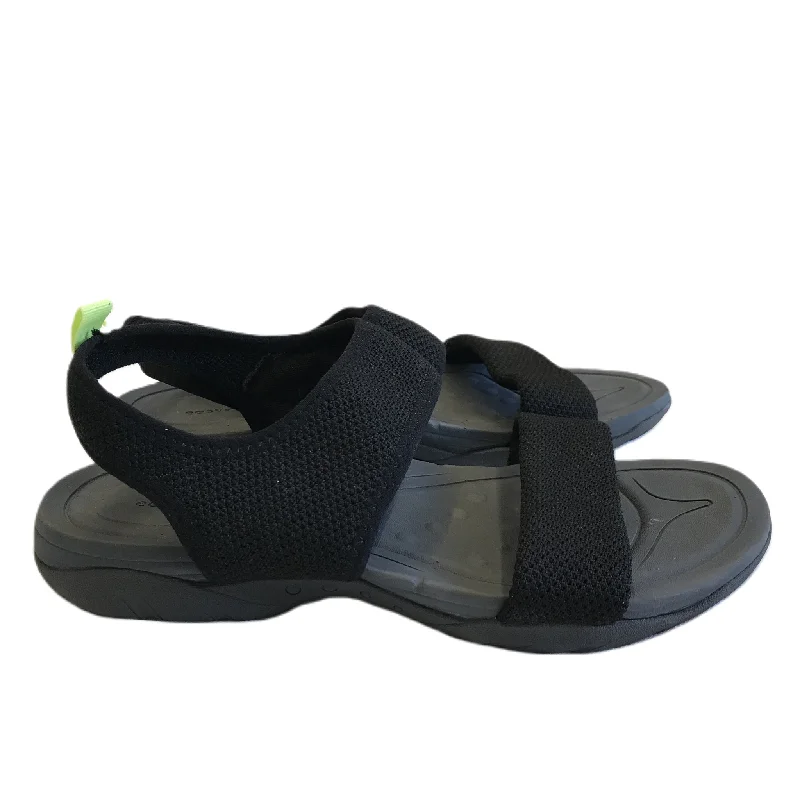 Men's sandals with a perforated leather upper for ventilation Men's sandals with a perforated leather upper for ventilation Men's sandals with a perforated leather upper for ventilation Black Sandals Flats By Easy Spirit, Size: 9 Men's sandals with a perforated leather upper for ventilation Men's sandals with a perforated leather upper for ventilation Men's sandals with a perforated leather upper for ventilation Black Sandals Flats By Easy Spirit, Size: 9
