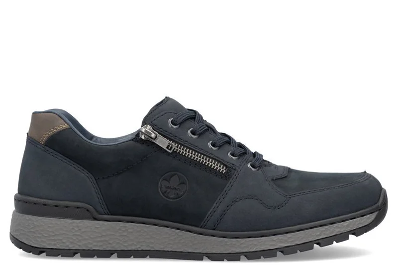 Men's casual shoes with a padded heel for comfort Men's casual shoes with a padded heel for comfort RIEKER - B9011-16 Men's casual shoes with a padded heel for comfort Men's casual shoes with a padded heel for comfort RIEKER - B9011-16