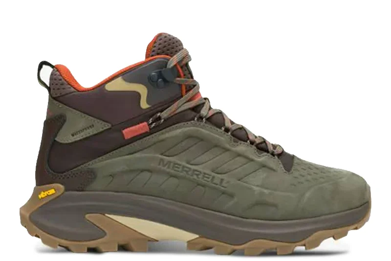 Men's casual shoes with a thick sole for added height Men's casual shoes with a thick sole for added height MERRELL - MOAB SPEED 2 LEATHER MID WATERPROOF Men's casual shoes with a thick sole for added height Men's casual shoes with a thick sole for added height MERRELL - MOAB SPEED 2 LEATHER MID WATERPROOF