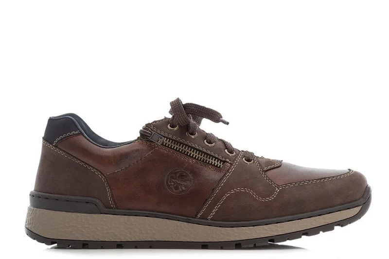 Men's casual shoes with a soft insole for cushioning Men's casual shoes with a soft insole for cushioning RIEKER - B9011-25 Men's casual shoes with a soft insole for cushioning Men's casual shoes with a soft insole for cushioning RIEKER - B9011-25