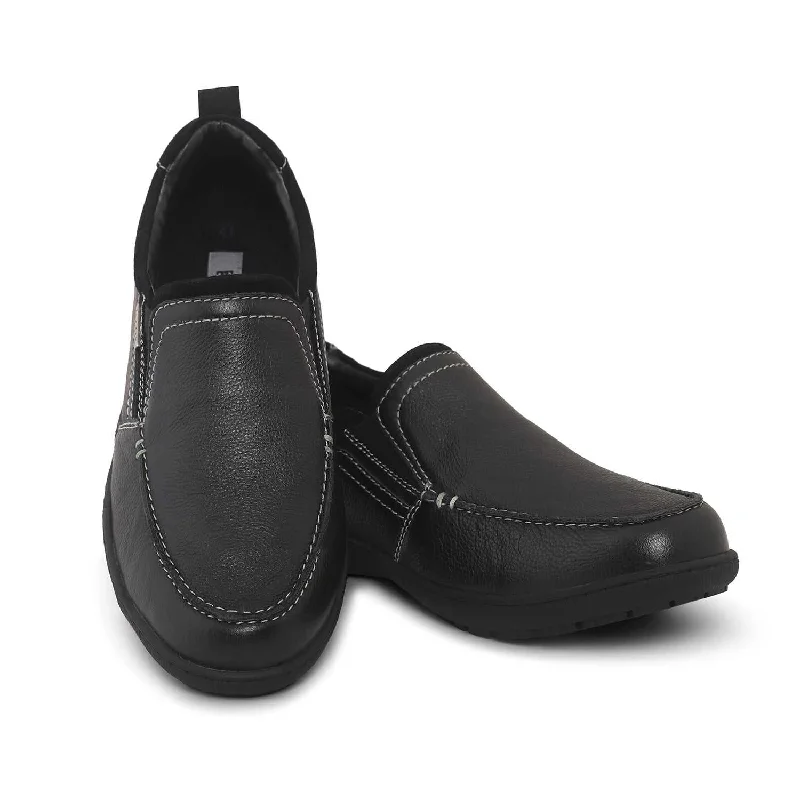 Men's casual shoes with a logo patch on the tongue Men's casual shoes with a logo patch on the tongue Ezok Men Black Leather Slipon Shoes Men's casual shoes with a logo patch on the tongue Men's casual shoes with a logo patch on the tongue Ezok Men Black Leather Slipon Shoes