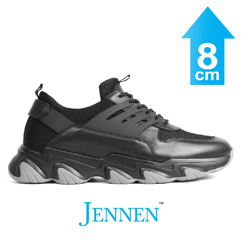 Men's casual shoes with a padded heel for comfort Men's casual shoes with a padded heel for comfort Mr. Shapiro 8cm | 3.2 inches Masculine Gym Style Black Sneakers Men's casual shoes with a padded heel for comfort Men's casual shoes with a padded heel for comfort Mr. Shapiro 8cm | 3.2 inches Masculine Gym Style Black Sneakers