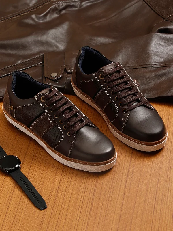 Men's casual shoes with a geometric pattern Men's casual shoes with a geometric pattern Ezok Men Brown Sneaker Casual Shoes Men's casual shoes with a geometric pattern Men's casual shoes with a geometric pattern Ezok Men Brown Sneaker Casual Shoes