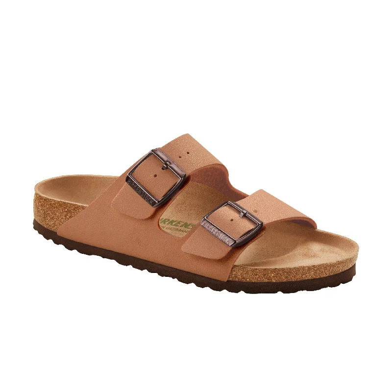 Waterproof men's sandals for water activitiesArizona Earthy Vegan Pecan BirkiBuc
