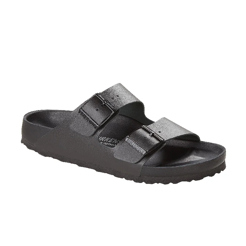 Men's sandals with a shock - absorbing insoleArizona Exquisite Black Natural Leather Men's sandals with a shock - absorbing insoleArizona Exquisite Black Natural Leather