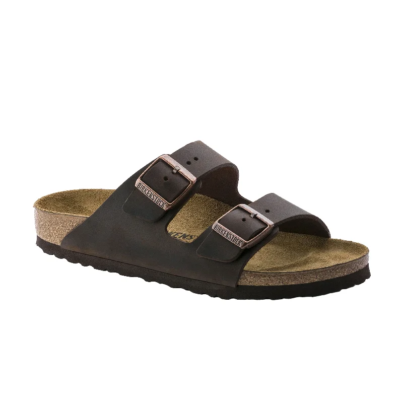 Men's sandals with a removable insole for cleaningArizona Habana Oiled Leather