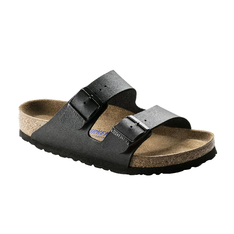 Men's sandals with a cushioned footbedArizona SFB Black Birko-Flor