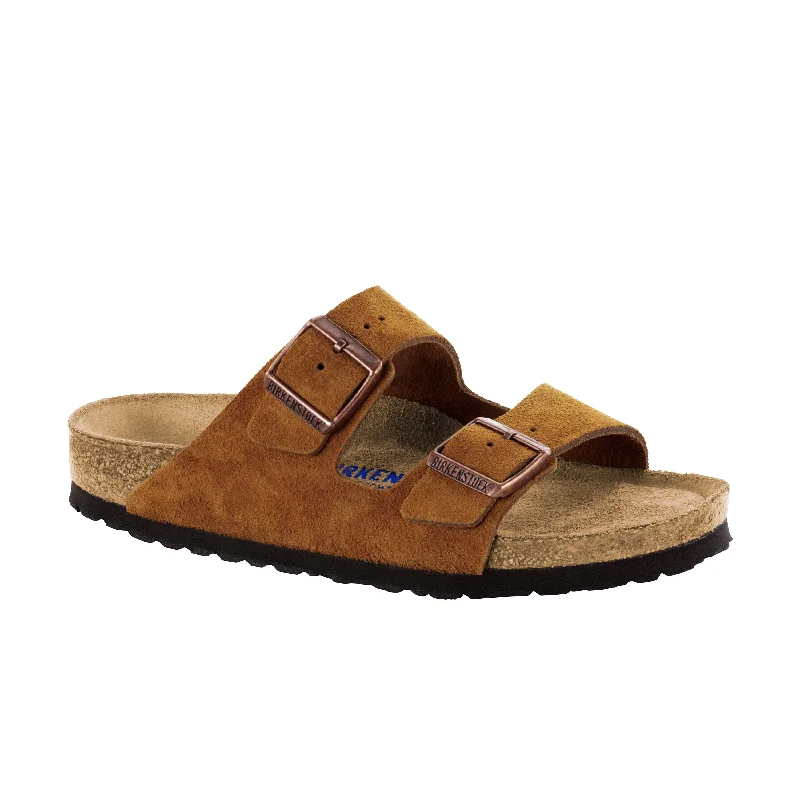 Waterproof men's sandals for water activitiesArizona SFB Mink Suede Leather