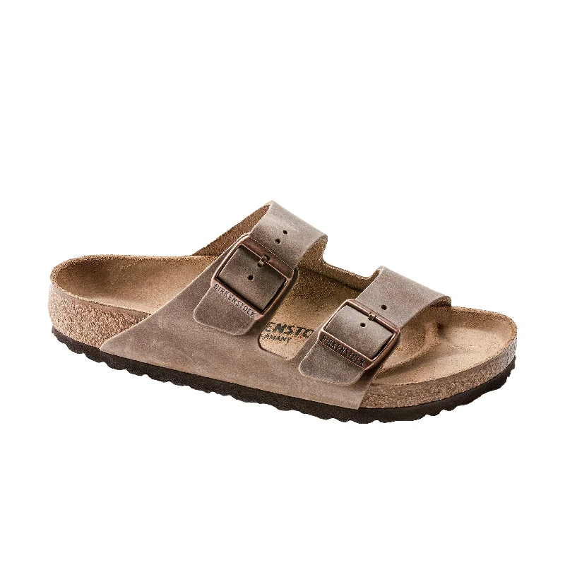 Men's sandals in a neutral color like black or brownArizona Tabacco Brown Oiled Leather Men's sandals in a neutral color like black or brownArizona Tabacco Brown Oiled Leather
