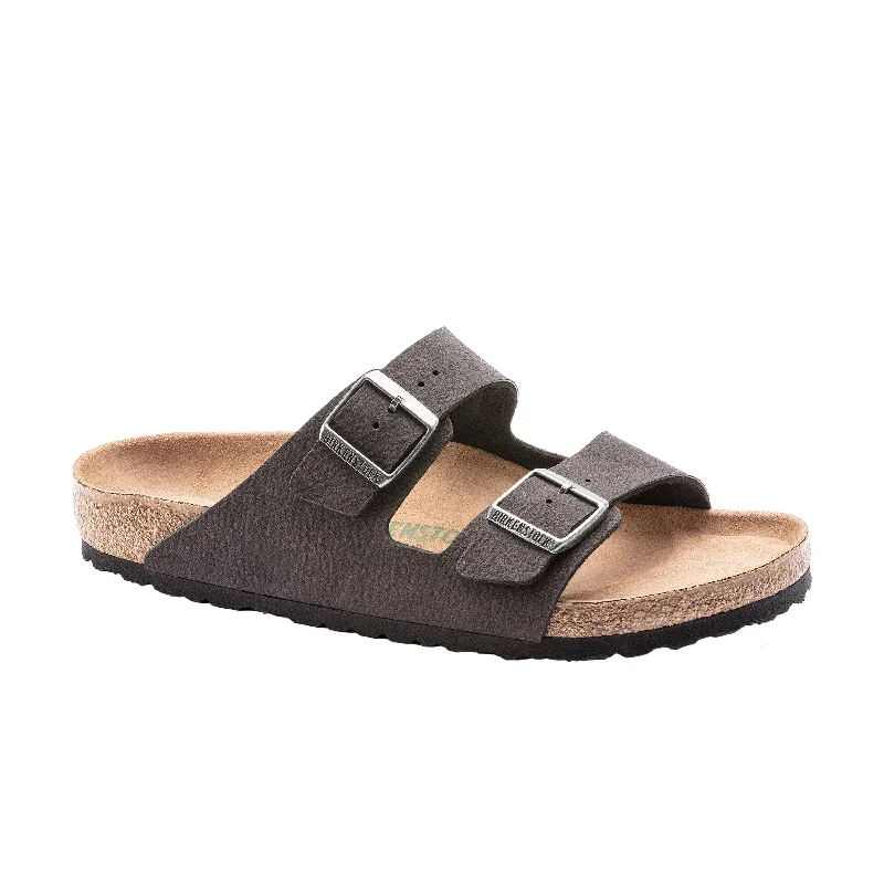 Men's sandals with a padded heelArizona Vegan Black BirkiBuc