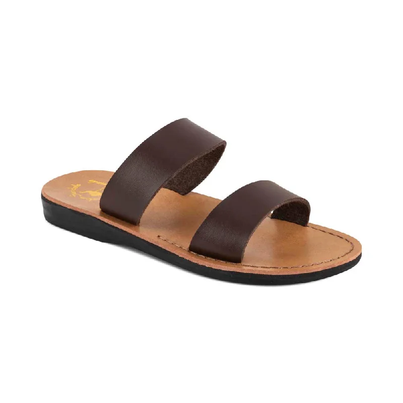 Aviv Vegan - Leather Alternative Sandal | Brown