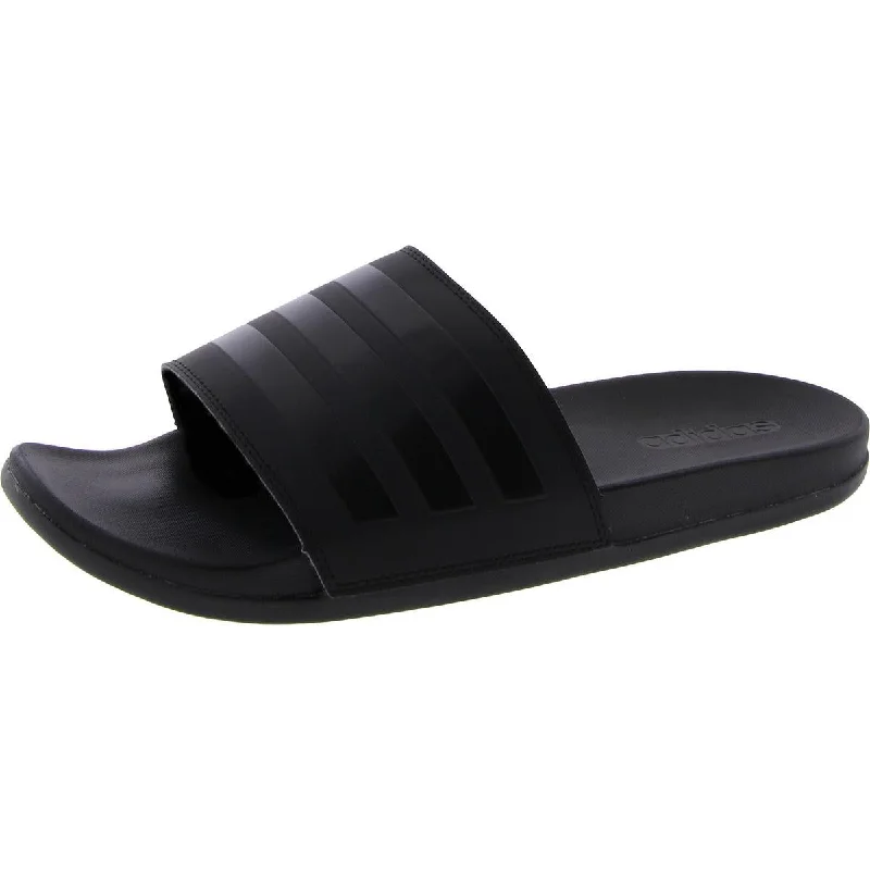 Mens Slip On Open Toe Slide Sandals