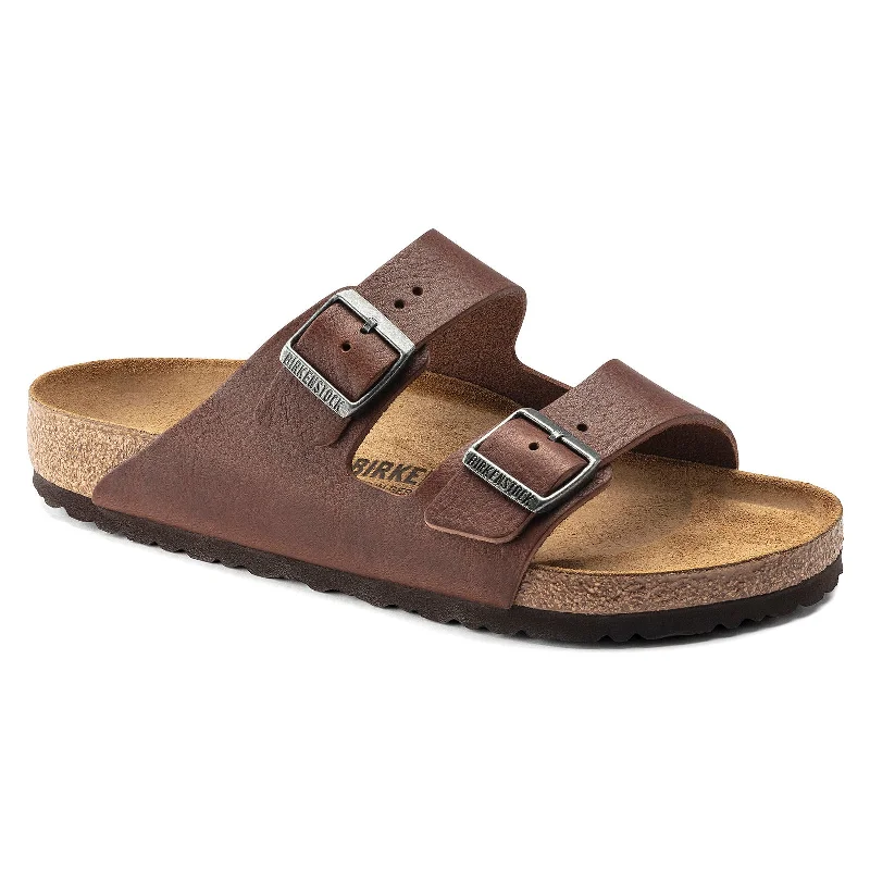 Men's sandals with a rubber sole for tractionBirkenstock Arizona Classic - Vintage Leather Men's sandals with a rubber sole for tractionBirkenstock Arizona Classic - Vintage Leather