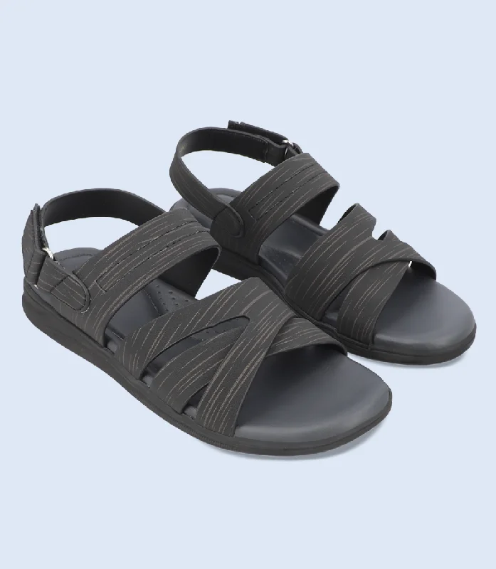 Waterproof men's sandals for water activitiesBM5514-BLACK-Men Sandal