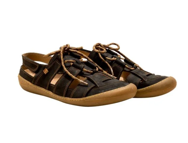Men's sandals with a pointed toe for a stylish lookEL Naturalista Unisex - Pawikan - N5775 PLEASANT LEATHER Sandals Men's sandals with a pointed toe for a stylish lookEL Naturalista Unisex - Pawikan - N5775 PLEASANT LEATHER Sandals