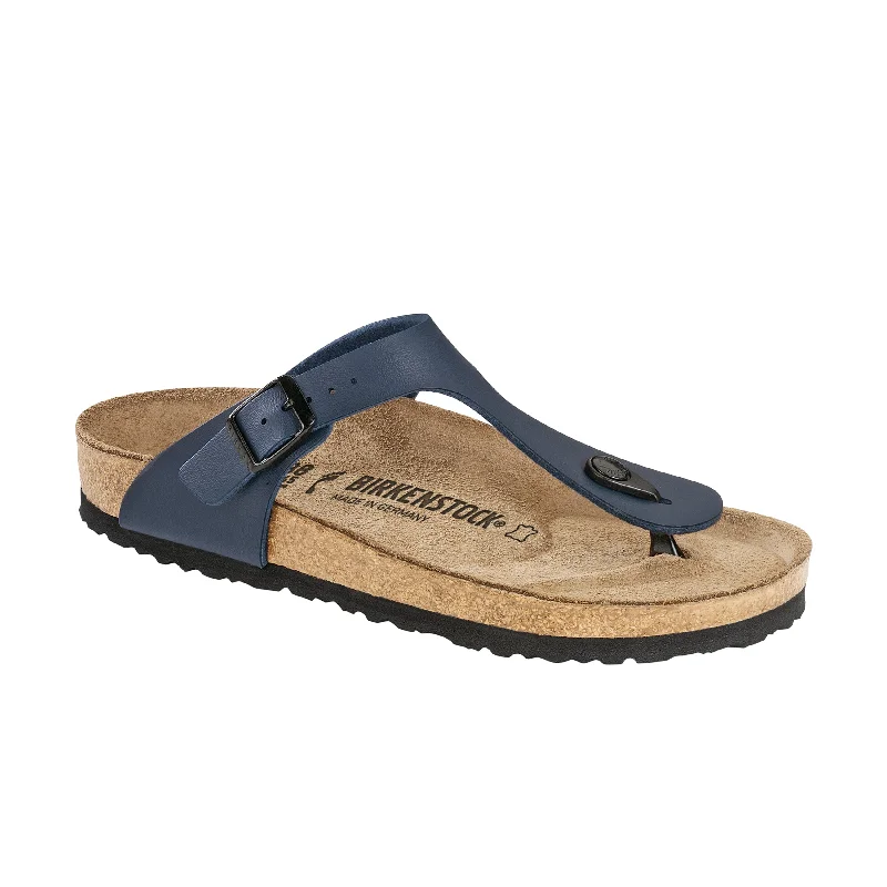 Men's sandals in a neutral color like black or brownGizeh Blue Birko-Flor