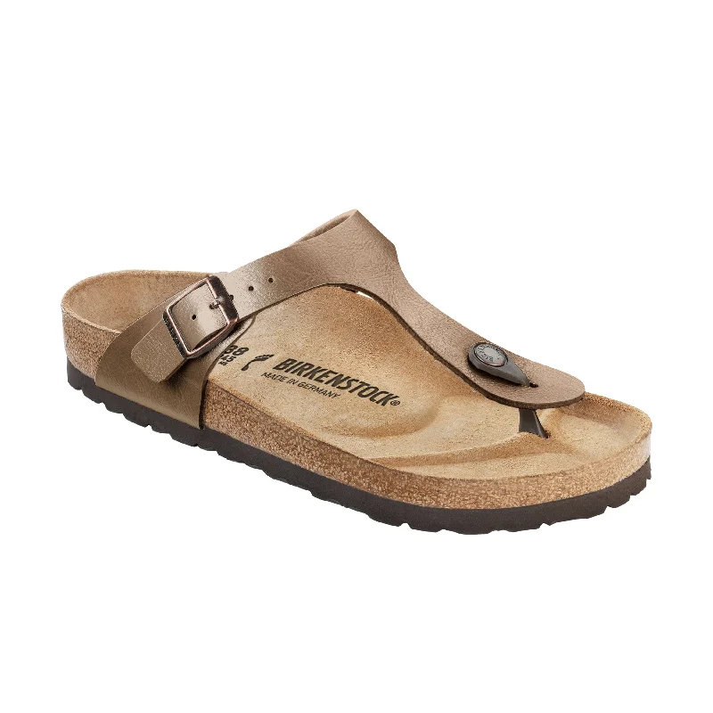 Men's sandals with a rubber sole for tractionGizeh Graceful Taupe Birko-Flor