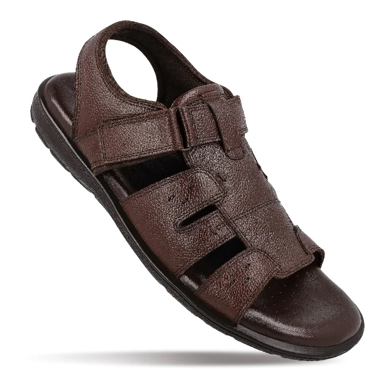 JOHN TAYLOR Leather Gents Sandals - JT97515