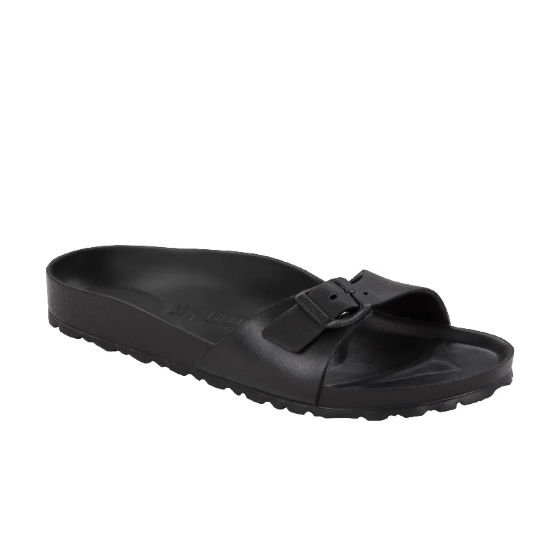 Men's leather sandals with an adjustable strapMadrid EVA Black