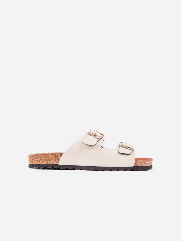 Flip - flop style men's sandals for beach wearMango Men's Vegan Footbed Sandals | Neutral Flip - flop style men's sandals for beach wearMango Men's Vegan Footbed Sandals | Neutral
