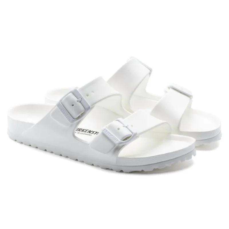 Men's Arizona Slippers In White