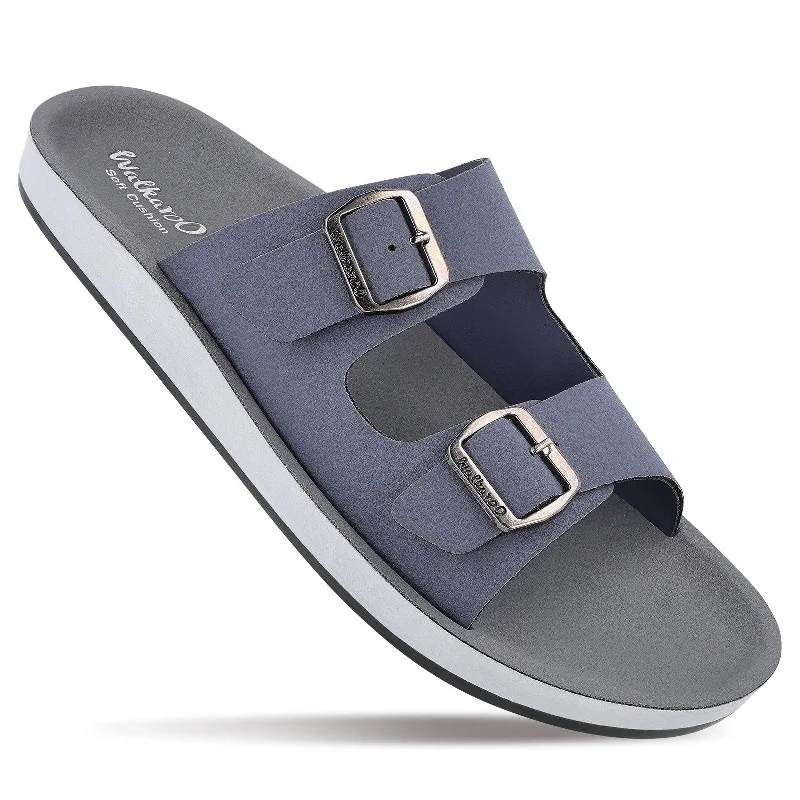 Waterproof men's sandals for water activitiesMen's Daily Wear Sandals - WE1333 Blue Grey