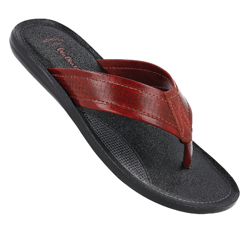 Men's Daily Wear Sandals  - WG5090 Cherry Brown