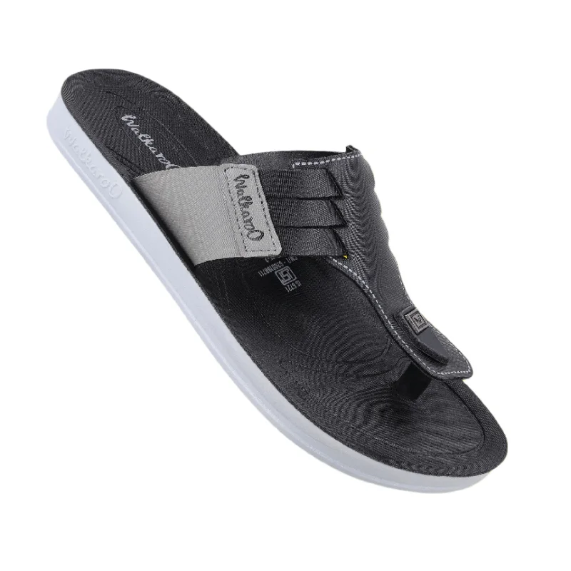 Men's sandals with a flexible sole for easy movementMen's Daily Wear Sandals - WG5652 Black Men's sandals with a flexible sole for easy movementMen's Daily Wear Sandals - WG5652 Black