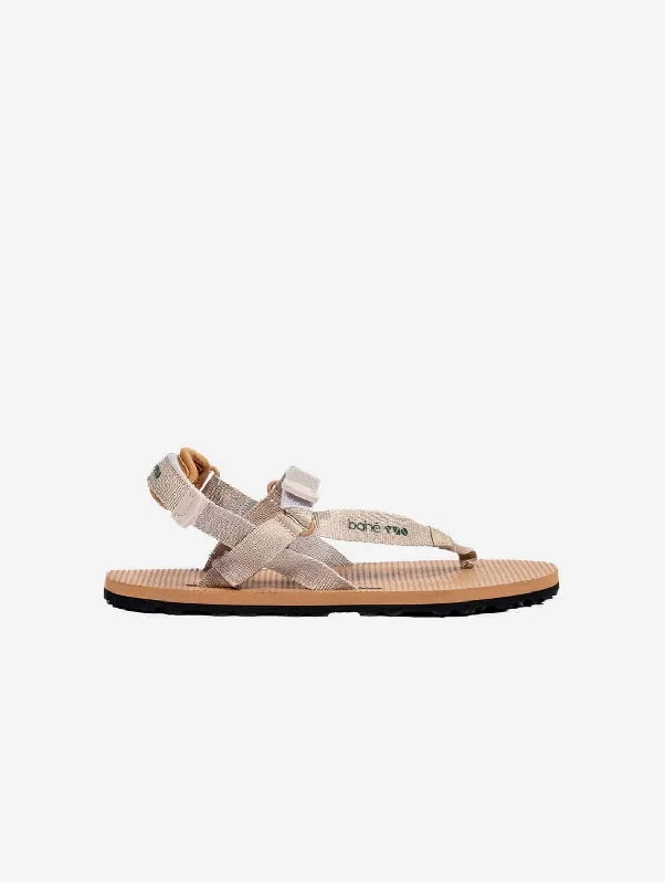 Men's sandals with a perforated leather upper for ventilationMen's Respire Grounding Barefoot Sandals | Stone Men's sandals with a perforated leather upper for ventilationMen's Respire Grounding Barefoot Sandals | Stone