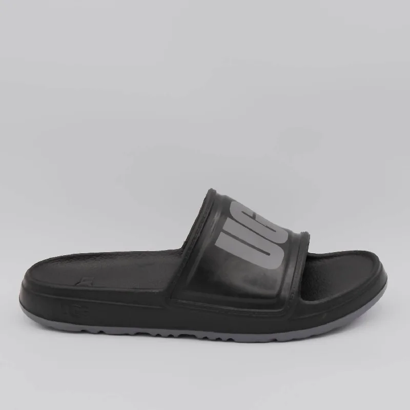 Men's Wilcox Slide Sandal In Black